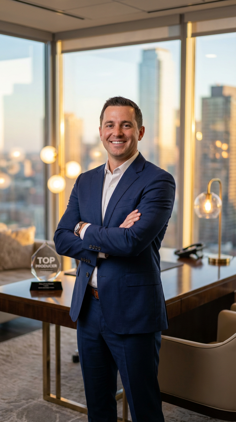 Erfolgreicher Immobilienmakler